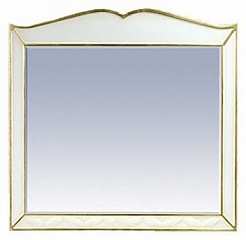 Misty Зеркало Анжелика 80 бежевое сусальное золото – фотография-1