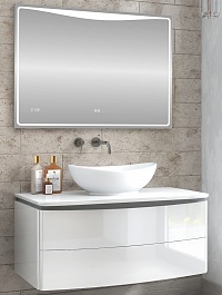 Vigo Мебель для ванной Cosmo 100 подвесная белая – фотография-1