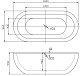 BelBagno Акриловая ванна BB13-1800 – фотография-8