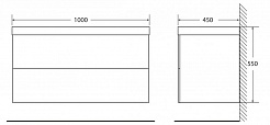 BelBagno Мебель для ванной REGINA 1000 Bianco Opaco – фотография-4