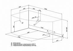 Aquanet Акриловая ванна Sofia 170x90 L – фотография-8