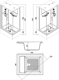 Esbano Душевая кабина 120x90 ES-129 CKRB – фотография-21