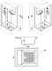 Esbano Душевая кабина 120x90 ES-129 CKRB – картинка-42