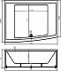 Vagnerplast Акриловая ванна IMPOSSIBLE 190 – картинка-6