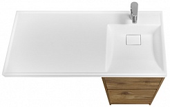 Акватон Мебель для ванной Лондри 40 R дуб рустикальный – фотография-4