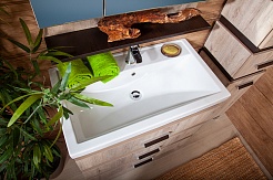 Бриклаер Мебель для ванной Техас 70 дуб кантри/венге – фотография-5