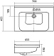 Volna Мебель для ванной Volna 70.2Y белая – фотография-41