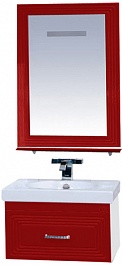 Misty Зеркало для ванной Европа 60 красное – фотография-2