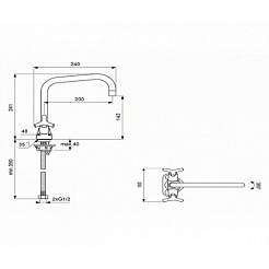 Vidima Смеситель Trinity BA263AA для кухонной мойки – фотография-2