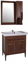 ASB-Woodline Мебель для ванной Гранда 85, шкафчик, антикварный орех