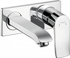 Hansgrohe Смеситель Metris 31085000 для раковины – фотография-1