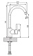 Florentina Смеситель Альфа AV капучино для кухонной мойки – фотография-4
