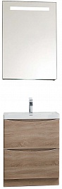 BelBagno Мебель для ванной напольная ANCONA-N 600 Rovere Bianco, подсветка – фотография-1