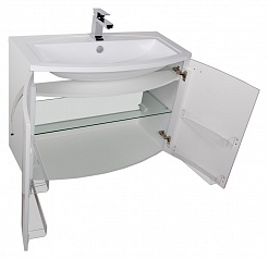 De Aqua Мебель для ванной Токката 90, зеркало Экстра EXT 90 FP – фотография-10
