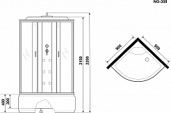 Niagara Душевая кабина NG-308-01 – фотография-10