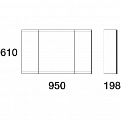  Мебель для ванной Forte 100 – фотография-6