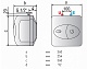 Ariston Водонагреватель накопительный Shape 10 UR (под раковину) – картинка-8