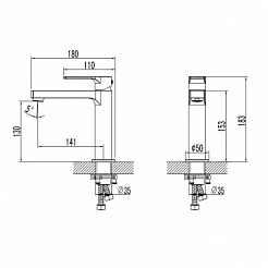 Lemark Смеситель для раковины Plus Grace LM1537C – фотография-2