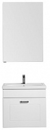 Aquanet Мебель для ванной Рондо 60 белый (1 ящик) камерино – фотография-1