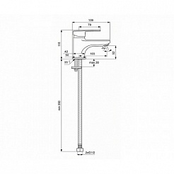 Vidima Смеситель для раковины Logik BA275AA – фотография-2