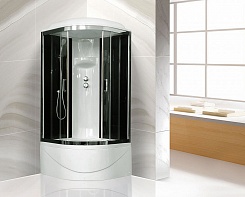 Royal Bath Душевая кабина RB 100BK6-BT-CH – фотография-2