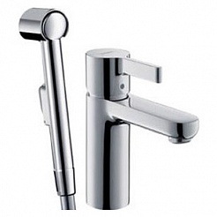 Hansgrohe Смеситель с гигиеническим душем "Metris S 31160000" – фотография-1