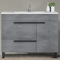 Parly Мебель для ванной Gill 100 цементно-серый – фотография-9