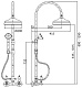 Cezares Душевая система FIRST-CD-01-Bi со смесителем – фотография-4