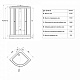 Triton Душевая кабина Стандарт А узоры 90x90 – фотография-8