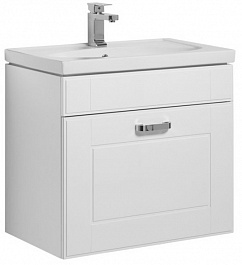 Aquanet Мебель для ванной Рондо 60 белый (1 ящик) камерино – фотография-6