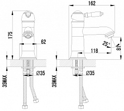 Lemark Смеситель "Villa LM4806B" для раковины – фотография-2