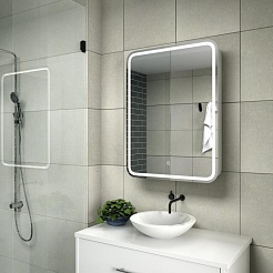 Misty Зеркало-шкаф для ванной Элиот 60 L – фотография-3