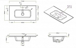 BelBagno Мебель для ванной ETNA 39 700 Rovere Nature, BTN – фотография-3