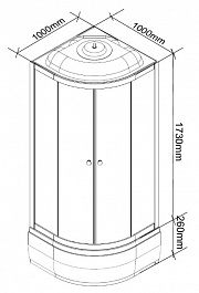 Parly Душевая кабина CM101 – фотография-8