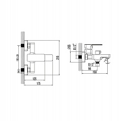 Iddis Смеситель для ванны Urban URBSB02i02 – фотография-7