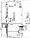 Cezares Смеситель MARGOT-LSM2-03/24-M для раковины – фотография-4
