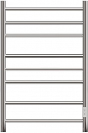 Point Полотенцесушитель электрический П8 400x800 PN10848 хром – фотография-2