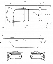 Riho Акриловая ванна FUTURE XL 190 – фотография-2