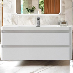 Parly Мебель для ванной Gucci 120 подвесная белая – фотография-3
