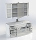 Aquanet Мебель для ванной  "Данте 110" 2 шкафа камерино (164826) – фотография-9
