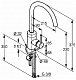 Kludi Смеситель "Bozz 428030576" – картинка-6