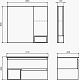 Comforty Мебель для ванной Турин 90M подвесная дуб бежевый – фотография-21