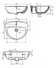 IFO Раковина "Arret" RS031050000  – фотография-6