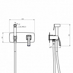 Lemark Смеситель для биде Nubira LM6219ORB – фотография-3