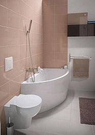Cersanit Акриловая ванна "Nano" 150 R – фотография-2