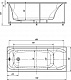 Aquatek Акриловая ванна Альфа 170x70 с гидромассажем – фотография-8