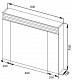 De Aqua Мебель для ванной Форма 80, зеркало-шкаф Эколь – картинка-30