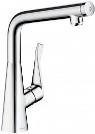 Hansgrohe Смеситель Metris Select 14883800 для кухонной мойки – фотография-1