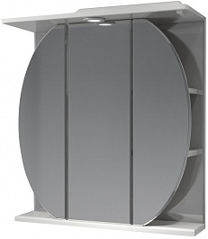 Какса-а Зеркальный шкаф Шар 65 с подсветкой – фотография-1