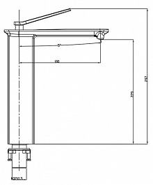 Timo Смеситель для раковины Halti 4111/ 00F – фотография-2